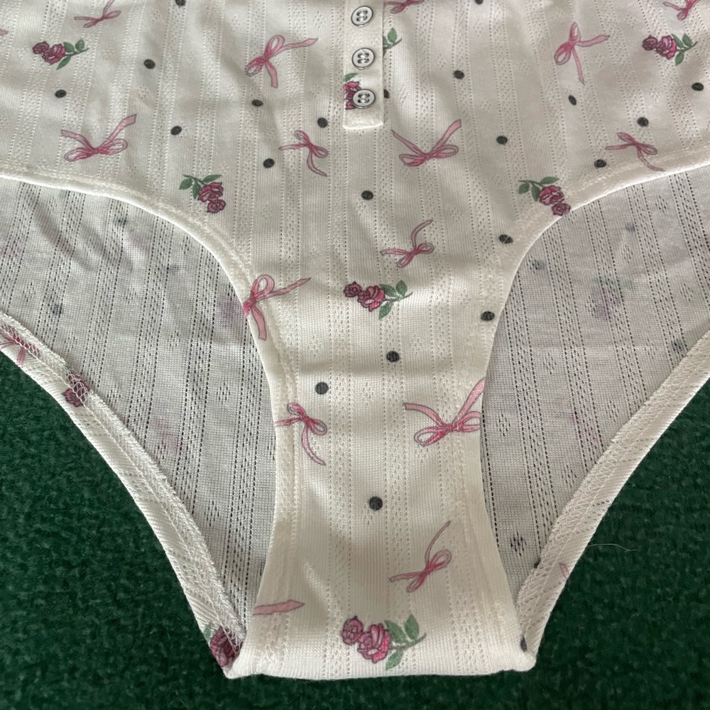 For Love and Lemons Pointelle Panty - Picture 3 of 10